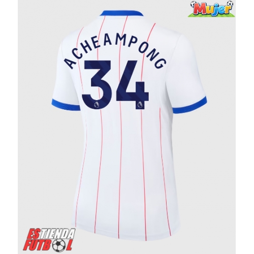 Chelsea Josh Acheampong #34 Tercera Equipación Mujer 2026-27 Manga Corta